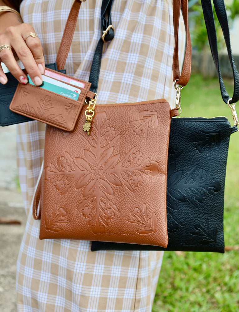 Puakenikeni Kuiki Crossbody Bag