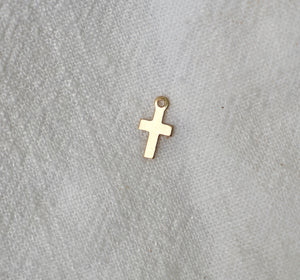 Mini Cross Charm