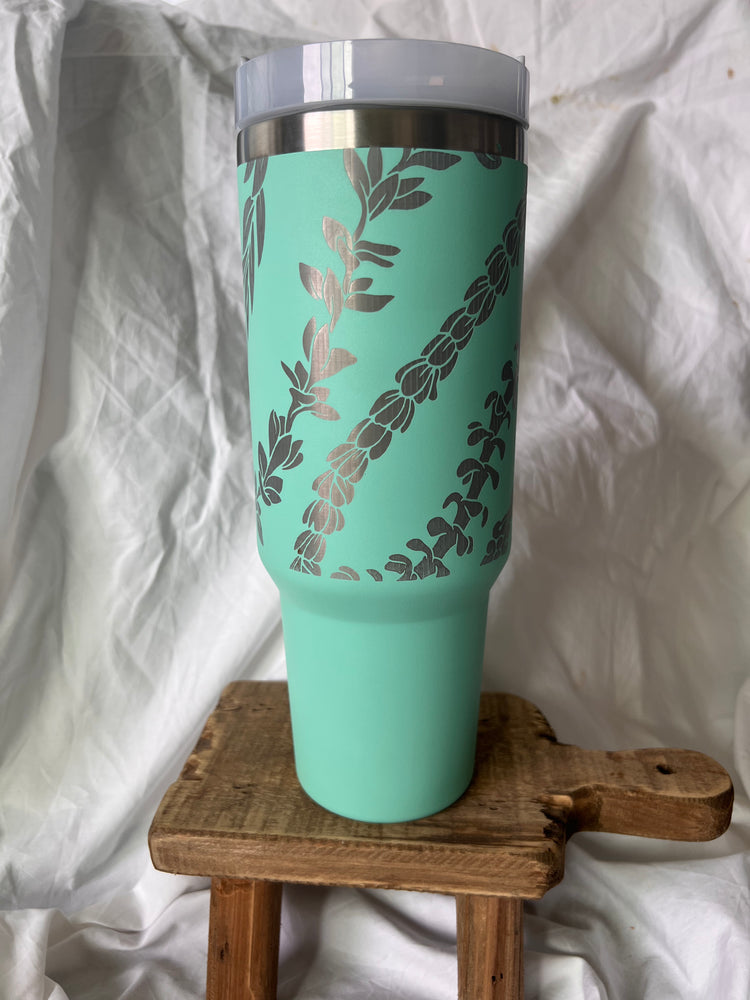 
            
                Load image into Gallery viewer, 40 oz. Na Lei Tumbler
            
        