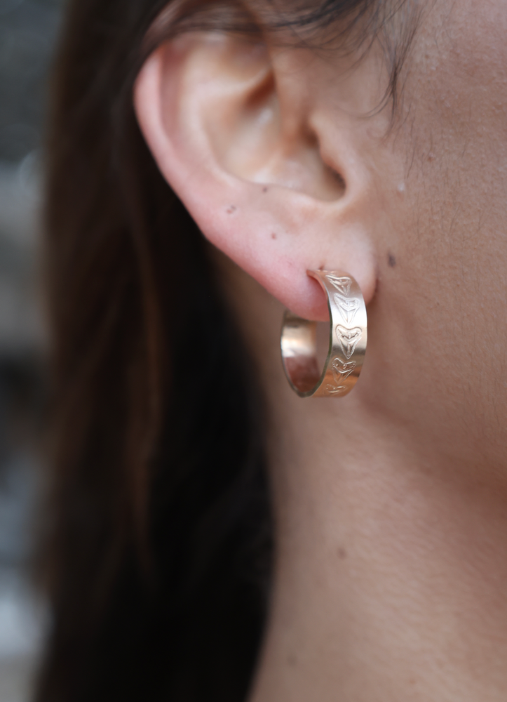 6MM  Shark Tooth Hoops