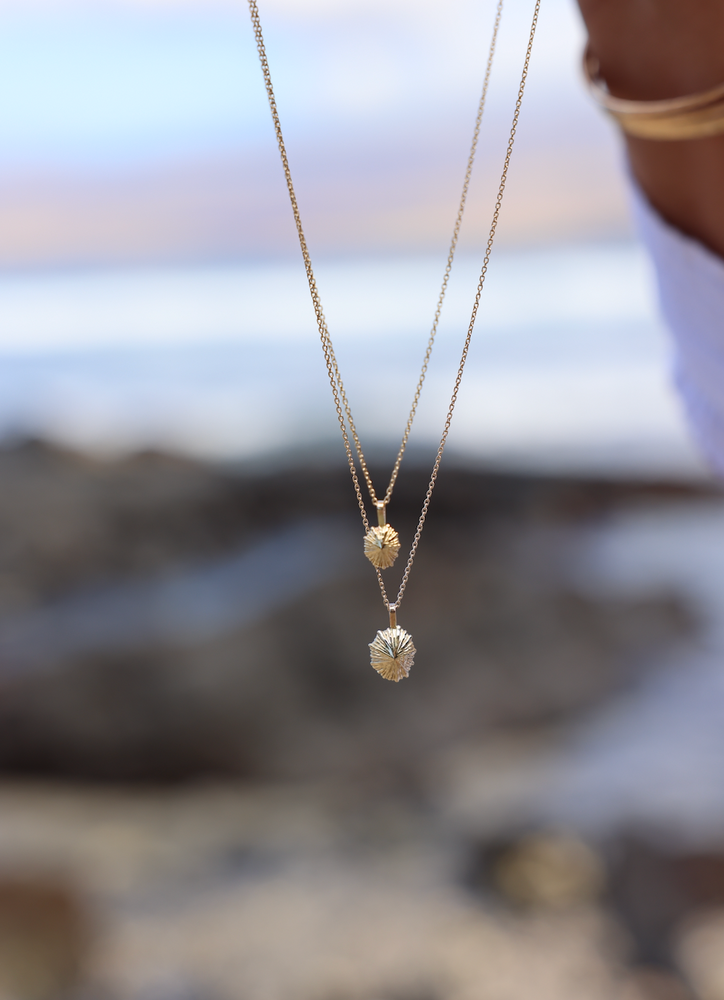 Solid Gold 'Opihi Necklace