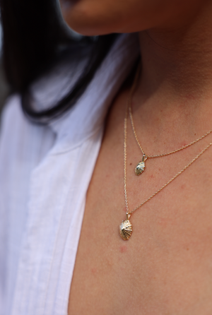 Solid Gold 'Opihi Necklace