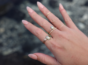 Solid Gold Opihi Ring