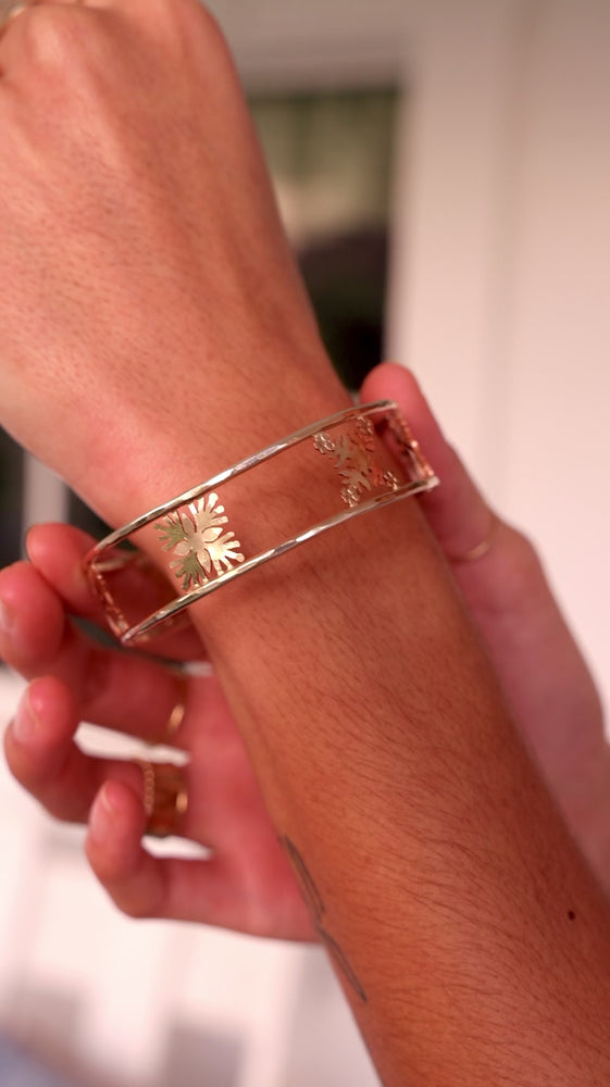 
            
                Load and play video in Gallery viewer, Cutout Kuiki Double Bangle
            
        