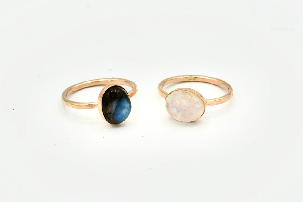 
            
                Load image into Gallery viewer, Large Oval Moonstone Ring
            
        