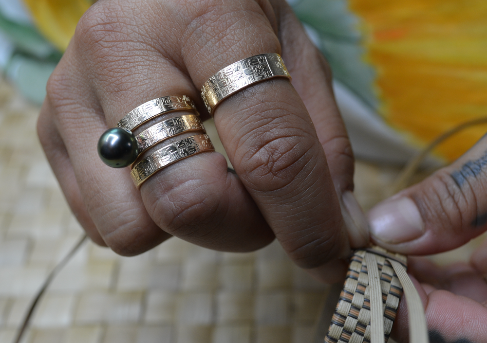 Tahitian Lauhala Ring