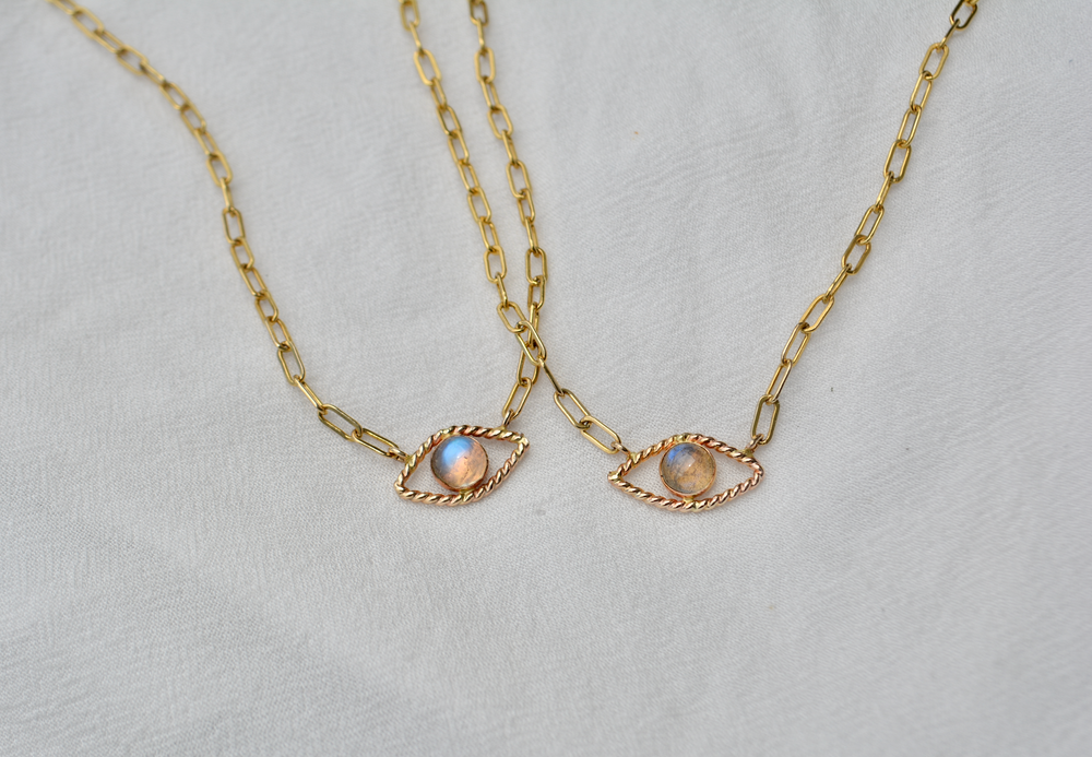 
            
                Load image into Gallery viewer, Evil Eye Necklace
            
        