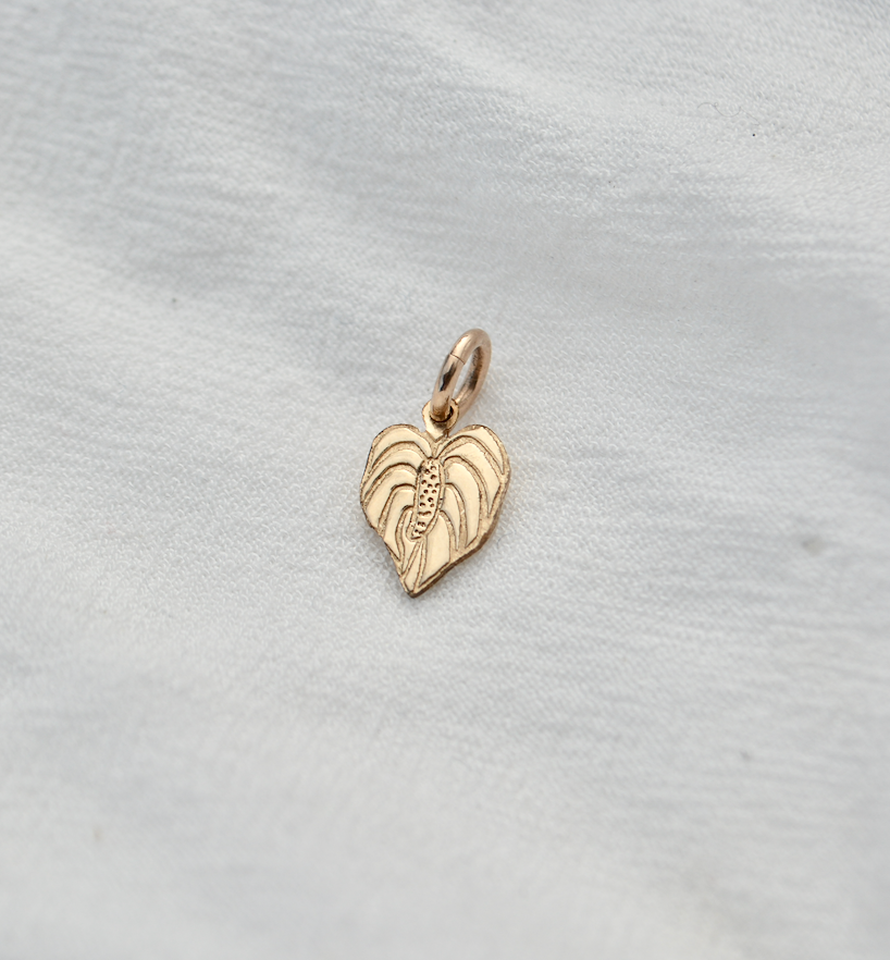 anthurium charm Anthurium Charm Add On – Hina's Treasures Hawaii