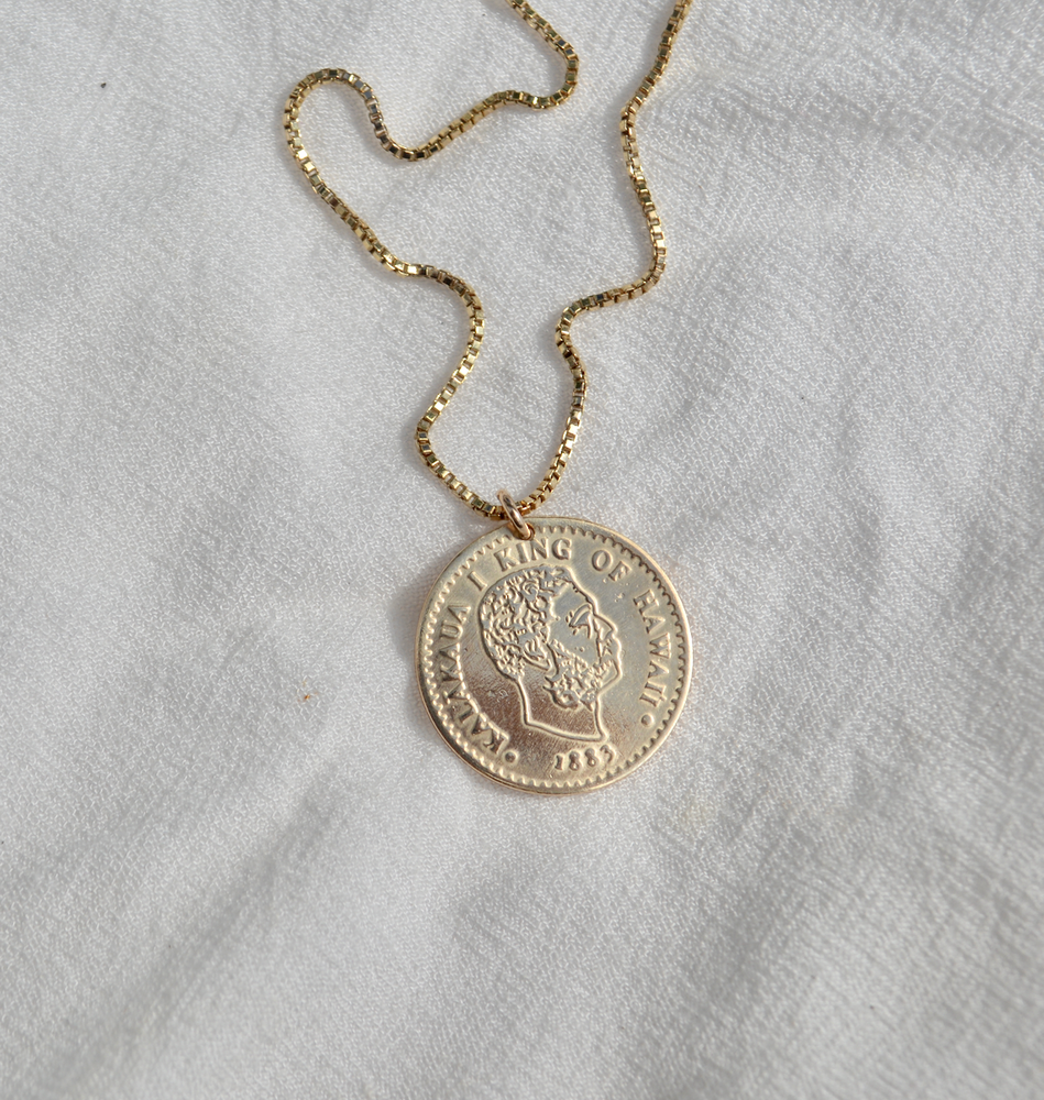 King Kalakaua Coin Necklace