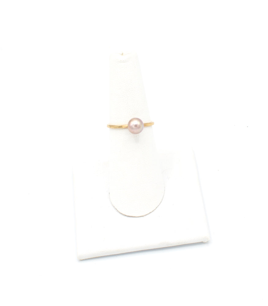 Mini Edison Pearl Ring