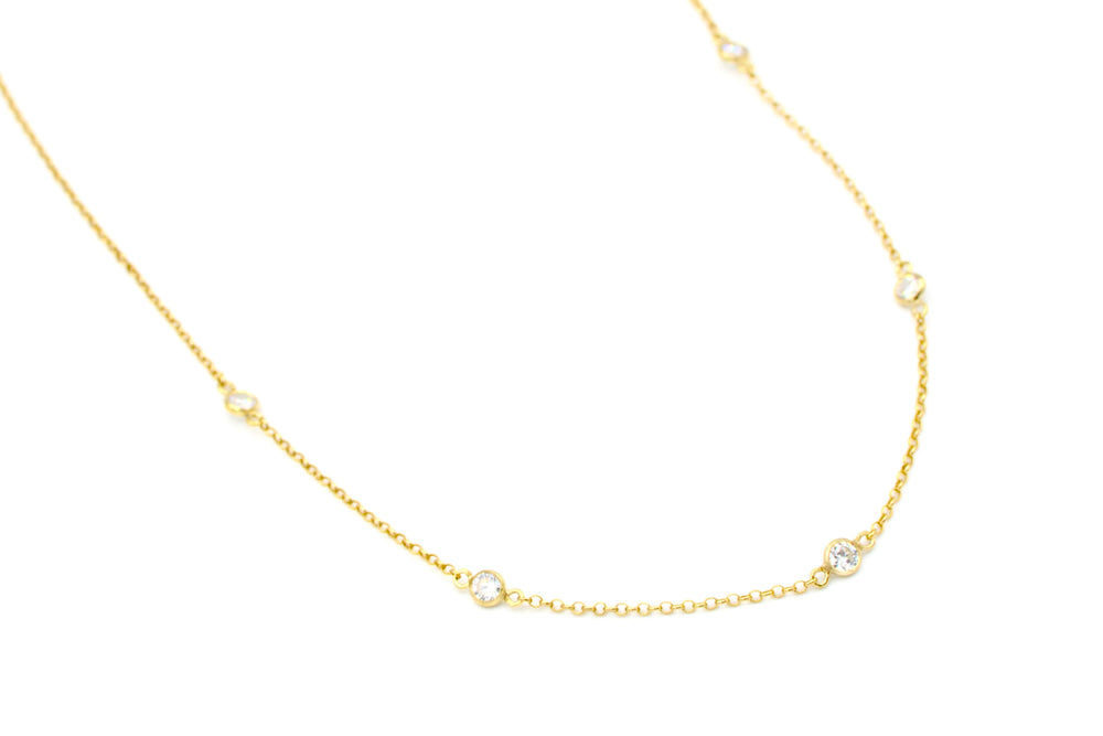 
            
                Load image into Gallery viewer, Callie Necklace (3 mm)
            
        