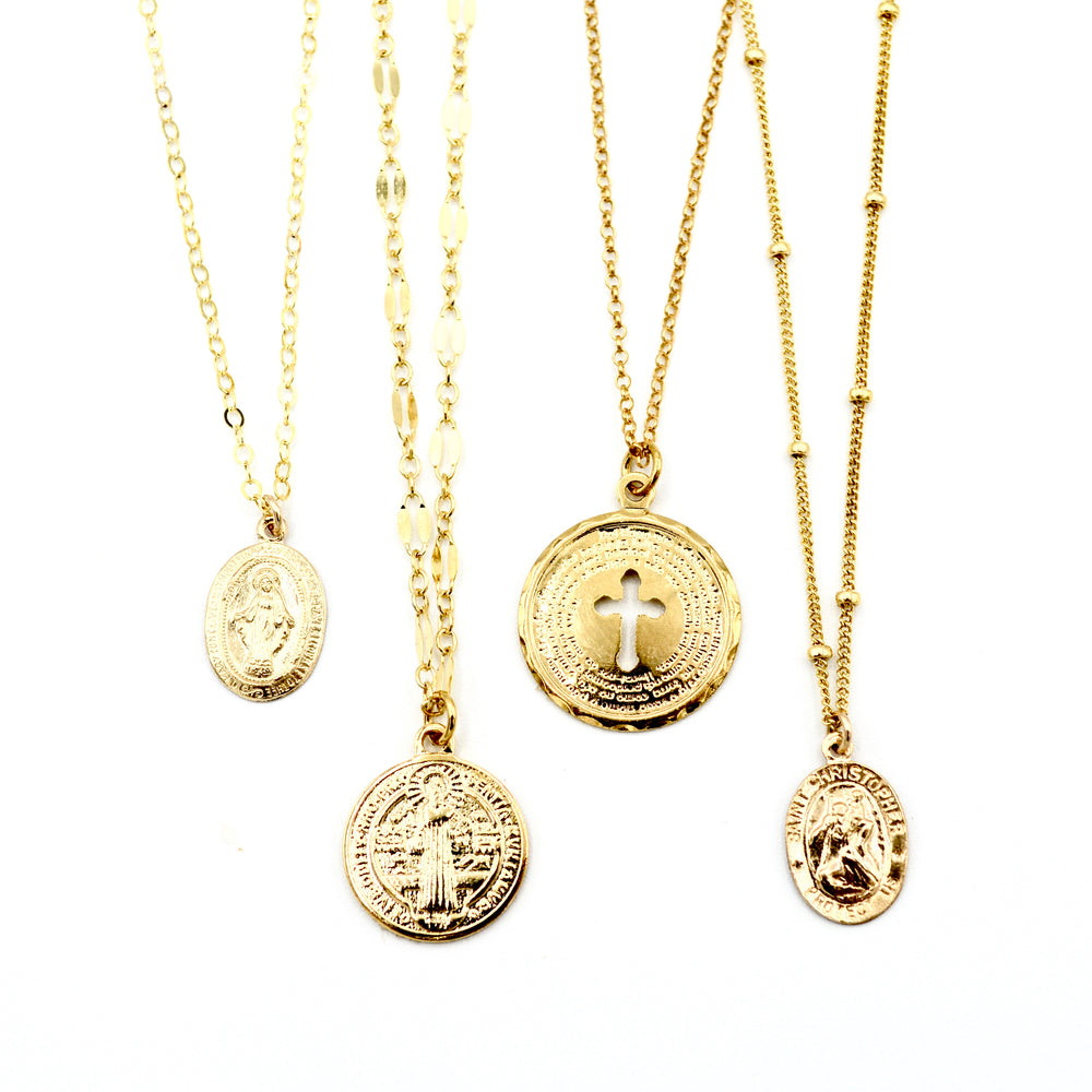 
            
                Load image into Gallery viewer, Medallion Necklace
            
        
