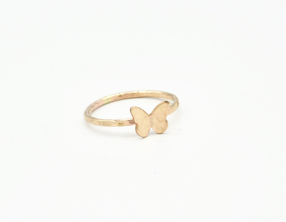 
            
                Load image into Gallery viewer, Petite Pulelehua (Butterfly) Ring
            
        